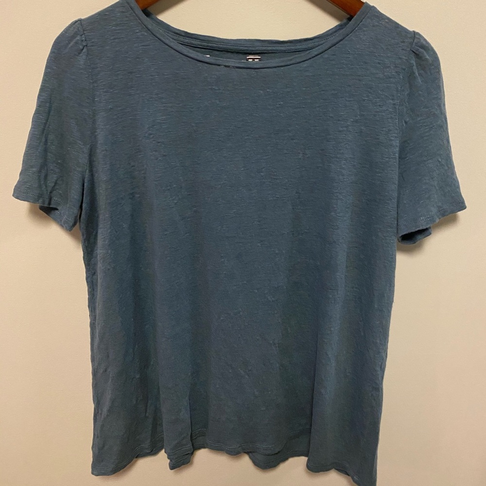 Denim blue shirt